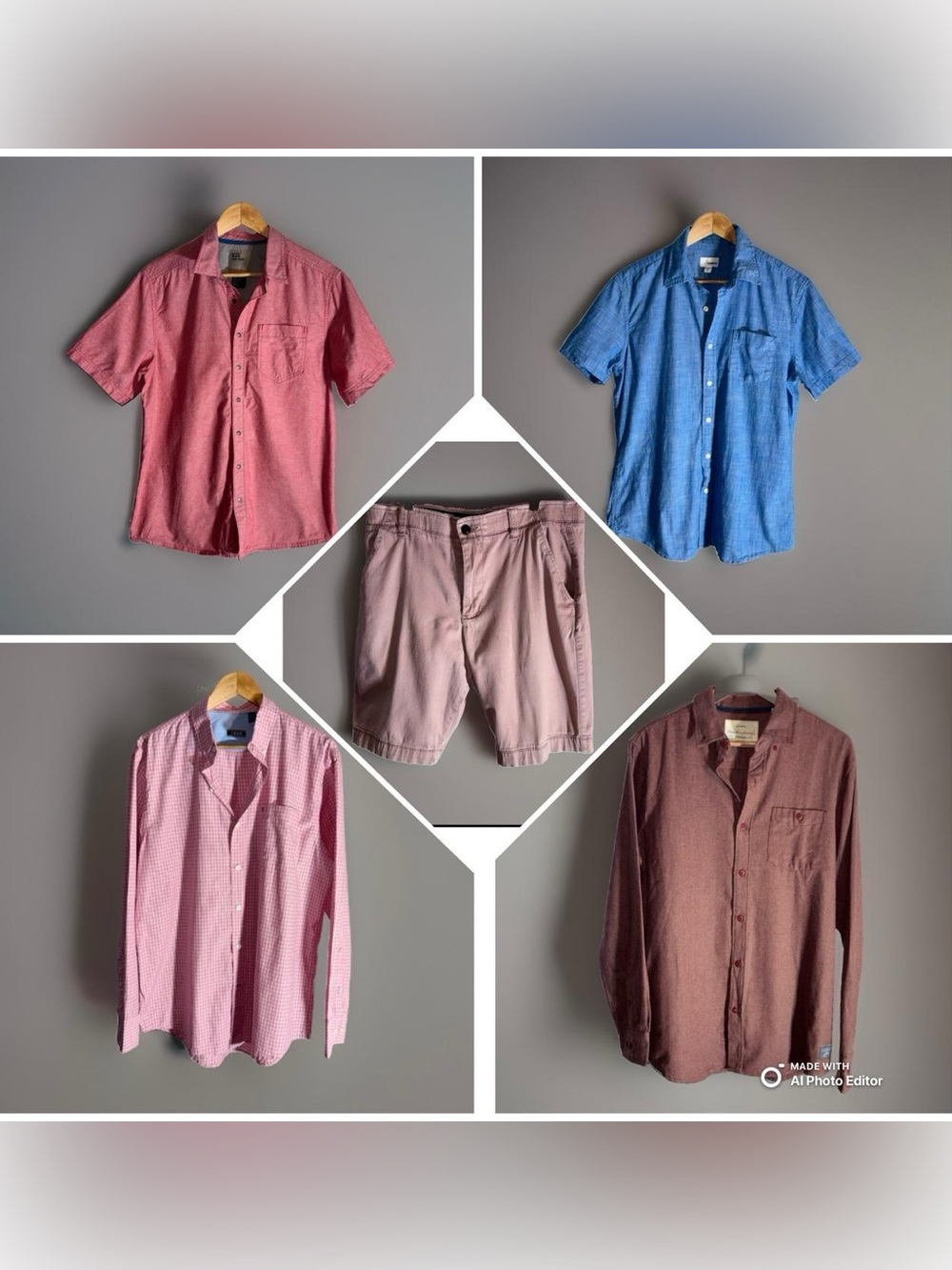 Men’s Shirts 5.11 Tactical, Izod, Sonoma, Weatherproof Button Up Shirt Plaid M